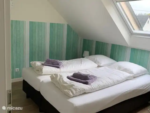 Kylltaler Hof | Allemagne, Eifel, Malbergweich - maison de vacances chambre à coucher avec deux sommiers simples