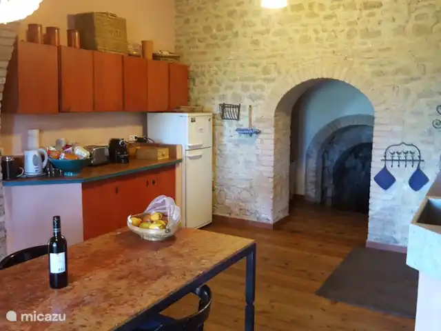 Villa Bellavista en Italia, Lacio, Stimigliano - casa vacacional cocina