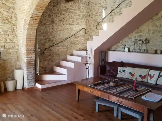 Villa Bellavista en Italia, Lacio, Stimigliano - casa vacacional Sala de estar