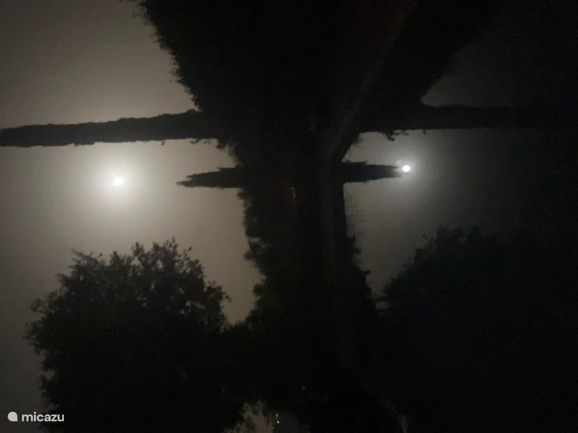 Piscina a la luz de la luna 