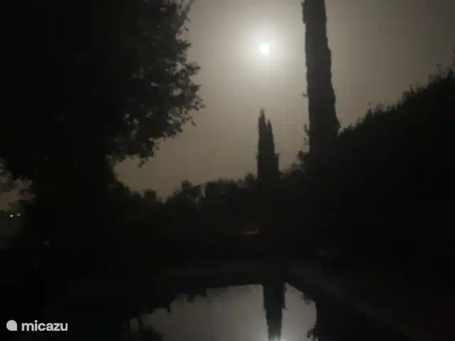 Villa Bellavista en Italia, Lacio, Stimigliano - casa vacacional Piscina a la luz de la luna