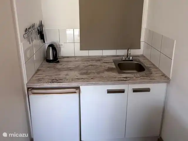 Villa Florida inclusief appartement huren in Aruba, Noord, Sabana Liber - villa Keuken tuin appartement