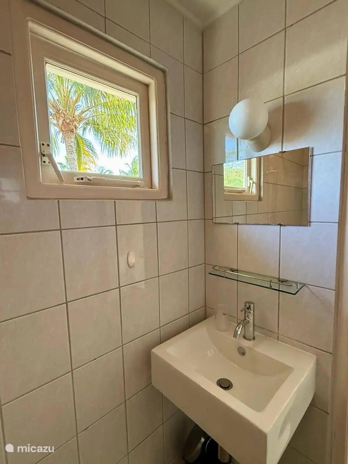 Badezimmer Gartenwohnung 
