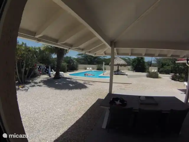 Villa Florida inclusief appartement huren in Aruba, Noord, Sabana Liber - villa porch