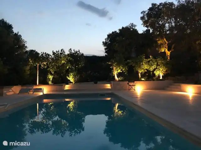 Villa Paranis | France, Côte d'Azur, Frejus - villa Éclairage d'ambiance dans le jardin et la piscine