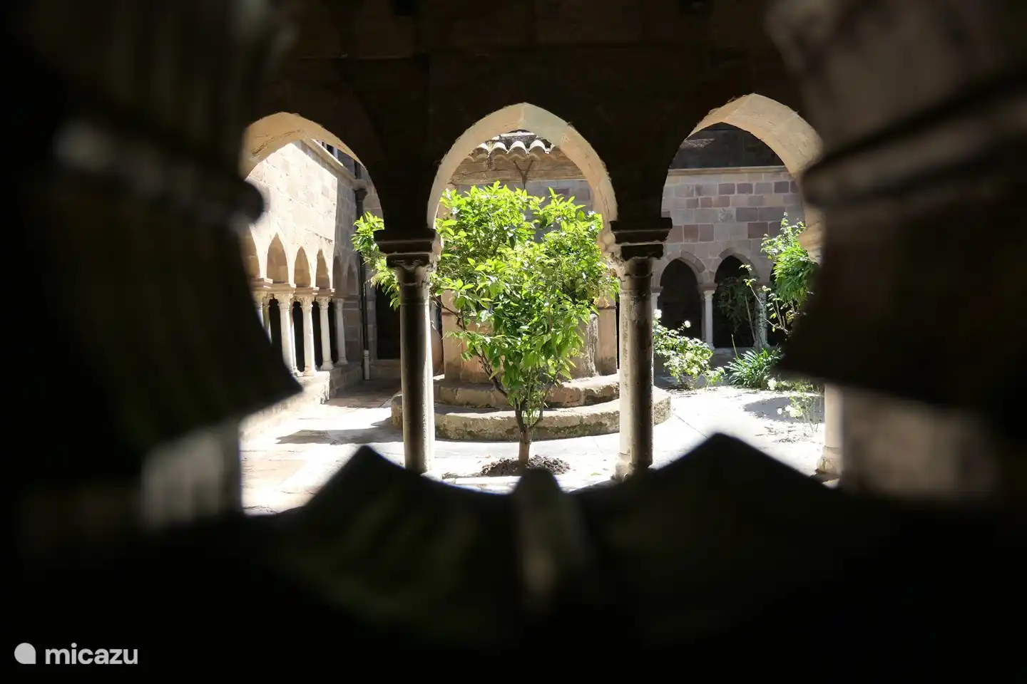 Das mittelalterliche Kloster in der Altstadt von Frejus