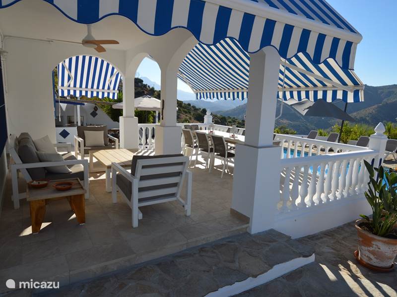 Ferienwohnung Spanien, Costa del Sol, Comares Villa Villa Casa Blanca mit Gästewohnung