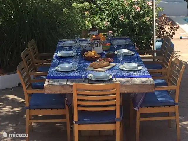 Maison d'Urzé | Portugal, Algarve, Alcantarilha - villa Grande table à manger pour 8 personnes