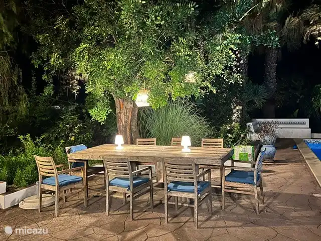 Maison d'Urzé | Portugal, Algarve, Alcantarilha - villa Table à manger à l'extérieur
