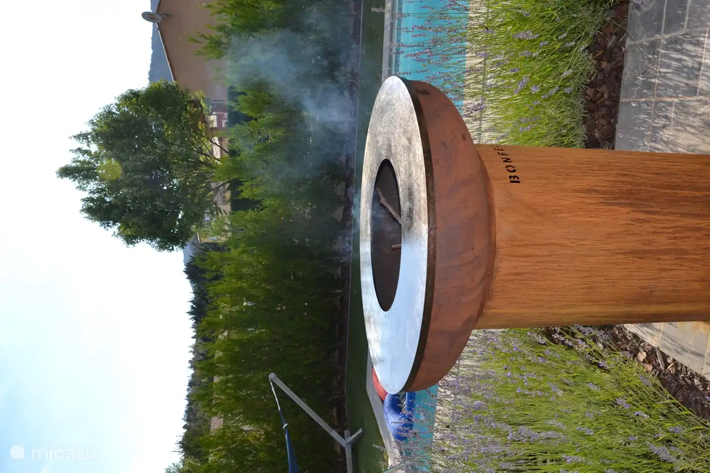 Barbecue feu de joie