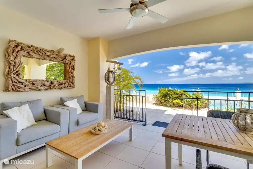 Luxury seaside apartment Bellevue 1 in Bonaire, Bonaire, Belnem - apartment