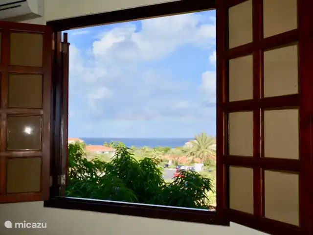 V.I.P. Blue Bay Beach Villa | Curaçao, Curaçao-Centre, Blue Bay - villa Vue depuis la chambre parentale