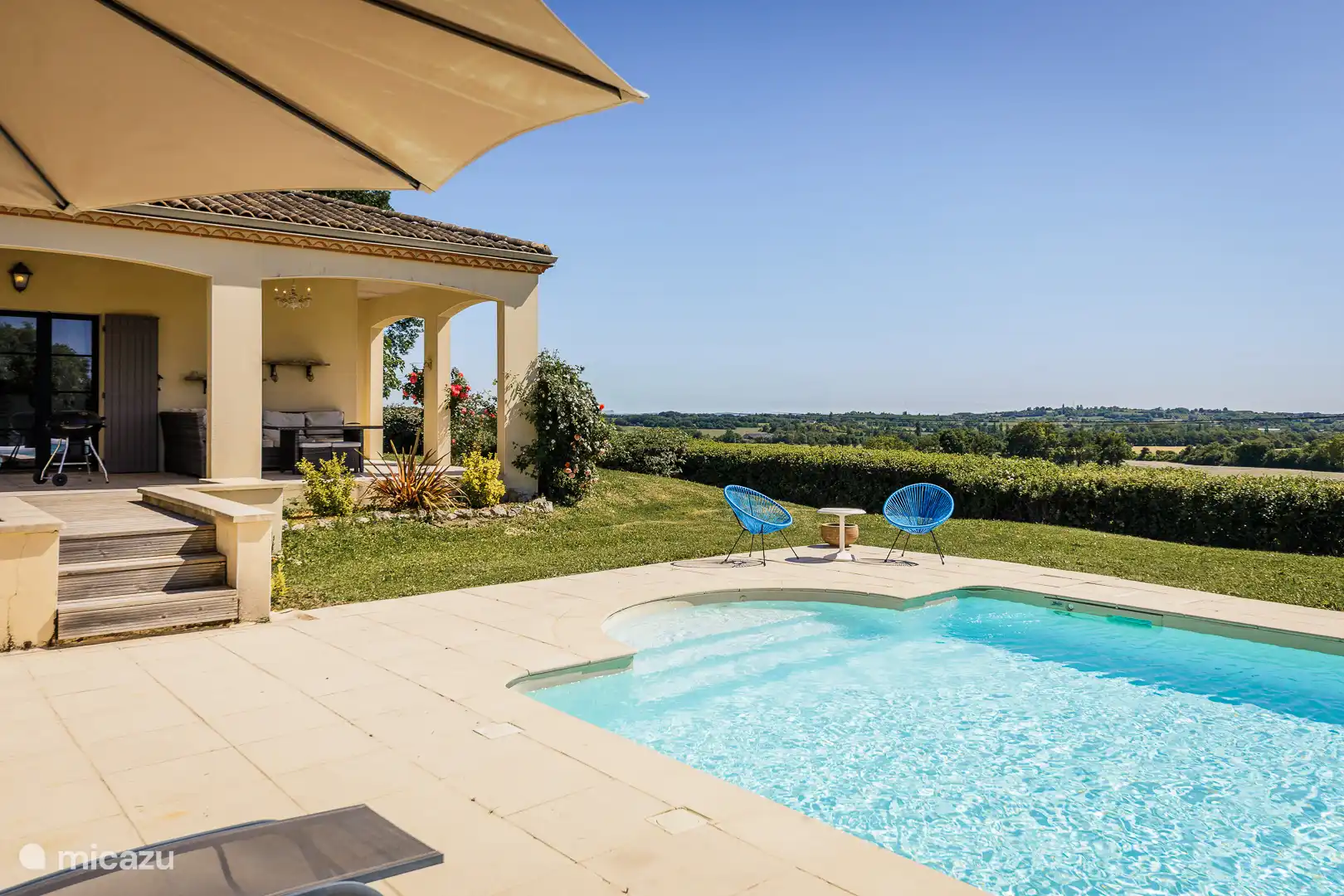 Villa Beaumont in Frankreich, Dordogne, Montaut - Ferienhaus