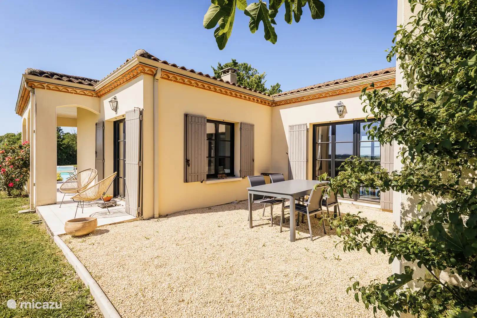 Villa Beaumont in Frankreich, Dordogne, Montaut - Ferienhaus