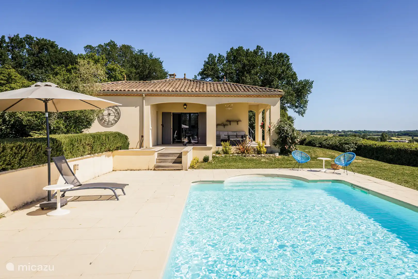 Villa Beaumont in Frankreich, Dordogne, Montaut - Ferienhaus
