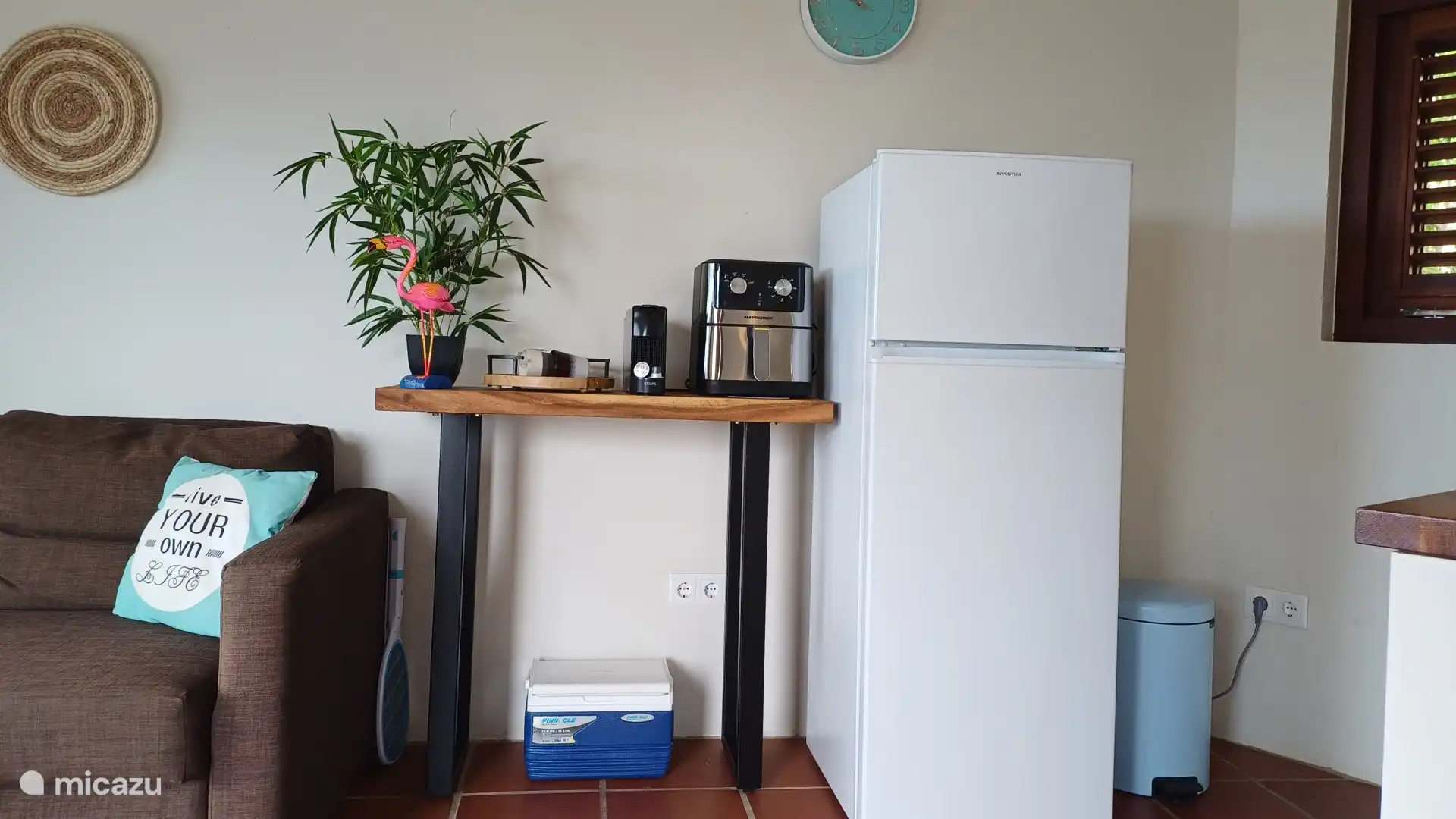 Koelbox staat ook al klaar