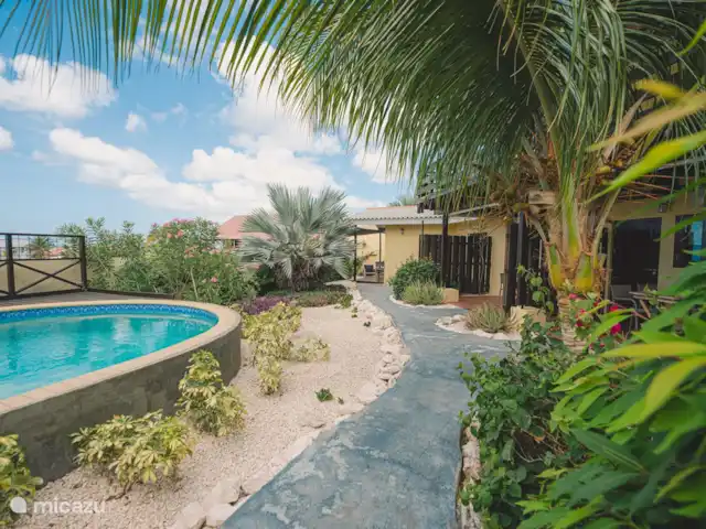 Appartement Sunshine Villa Vue de Dessus | Curaçao, Banda Ariba (est), Cas Grandi - appartement Beau jardin