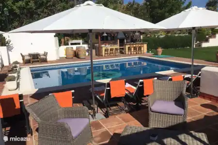 Vakantiehuis Spanje, Andalusië, Alhaurín el Grande studio Studio Cortijo Andaluz zwembad