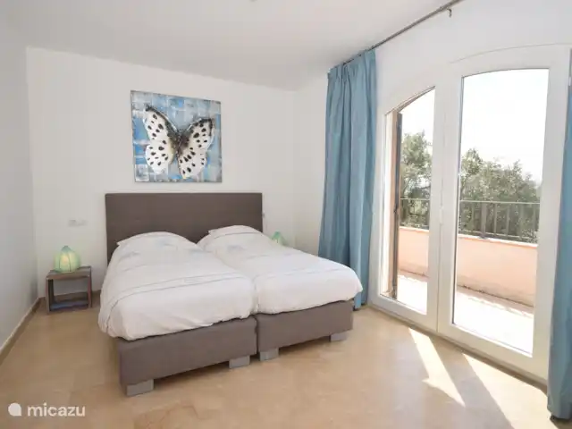 Esta Ojo Azul en España, Costa Brava, Santa Cristina d'Aro - villa Dormitorio