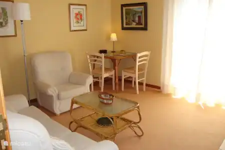 Vakantiehuis Portugal, Madeira, Calheta appartement Apartement Yvonne eethoek