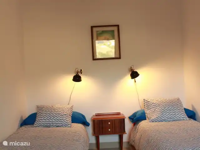 vakantiehuis huren in Spanje, Costa Tropical, Almuñécar – Casa Encontrada Eerste slaapkamer met twee eenpersoonsbedden