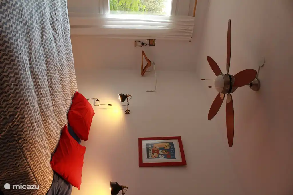 Zweites Schlafzimmer mit Doppelbett