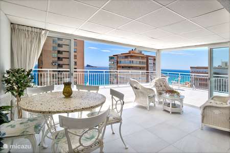 Holiday home Spain, Costa Blanca, Benidorm apartment Luxury Penthouse,sea 2x roofterrace