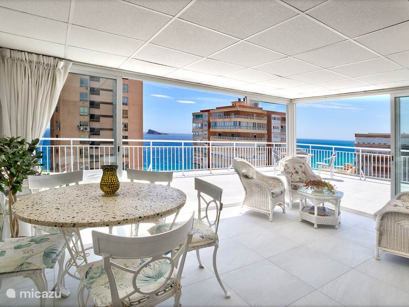 Holiday home in Spain, Costa Blanca, Benidorm Apartment Luxury Penthouse,sea 2x roofterrace