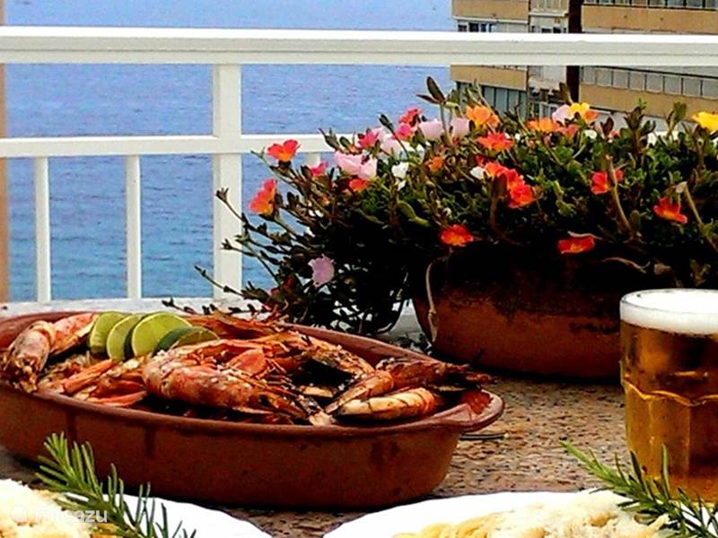 Vakantiehuis Spanje, Costa Blanca, Benidorm Appartement Luxe Penthouse aan zee 2x dakterras