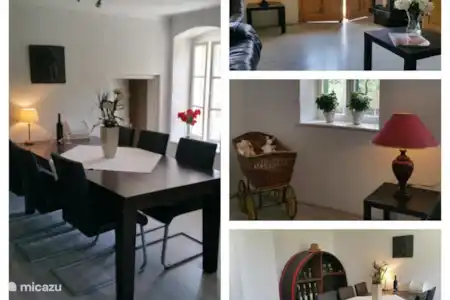 Vakantiehuis Hongarije, Baranya, Véménd vakantiehuis De witte wasbeer 2 / Feher Mosomedve Woonkamer