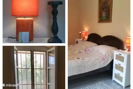 Vakantiehuis Hongarije, Baranya, Véménd vakantiehuis De witte wasbeer 2 / Feher Mosomedve Grote slaapkamer