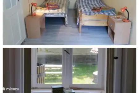 Vakantiehuis Hongarije, Baranya, Véménd vakantiehuis De witte wasbeer 2 / Feher Mosomedve Kleine slaapkamer
