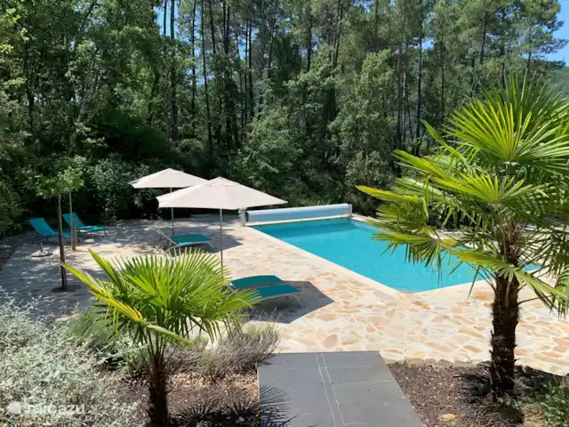 Villa Comfort en Francia, Gard, Molières-sur-Cèze - villa Jardín con piscina
