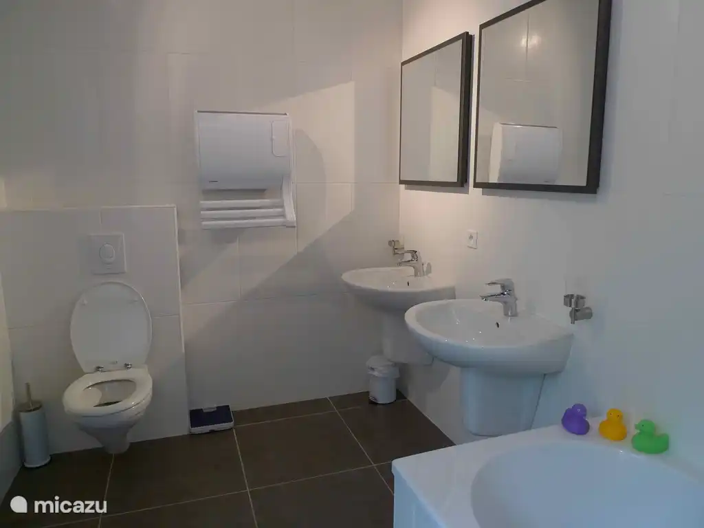 Badezimmer im Erdgeschoss