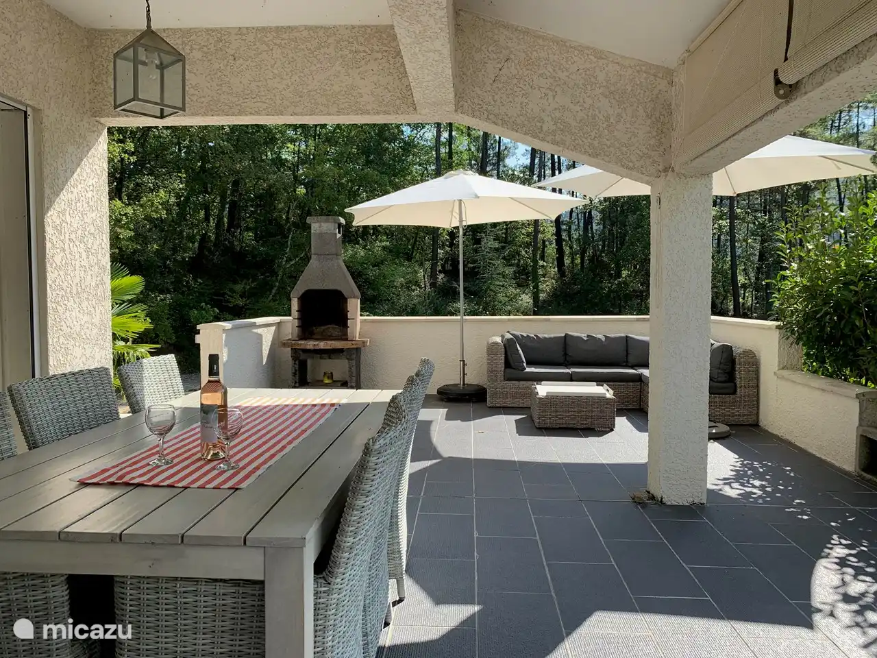 Unsere schöne Terrasse