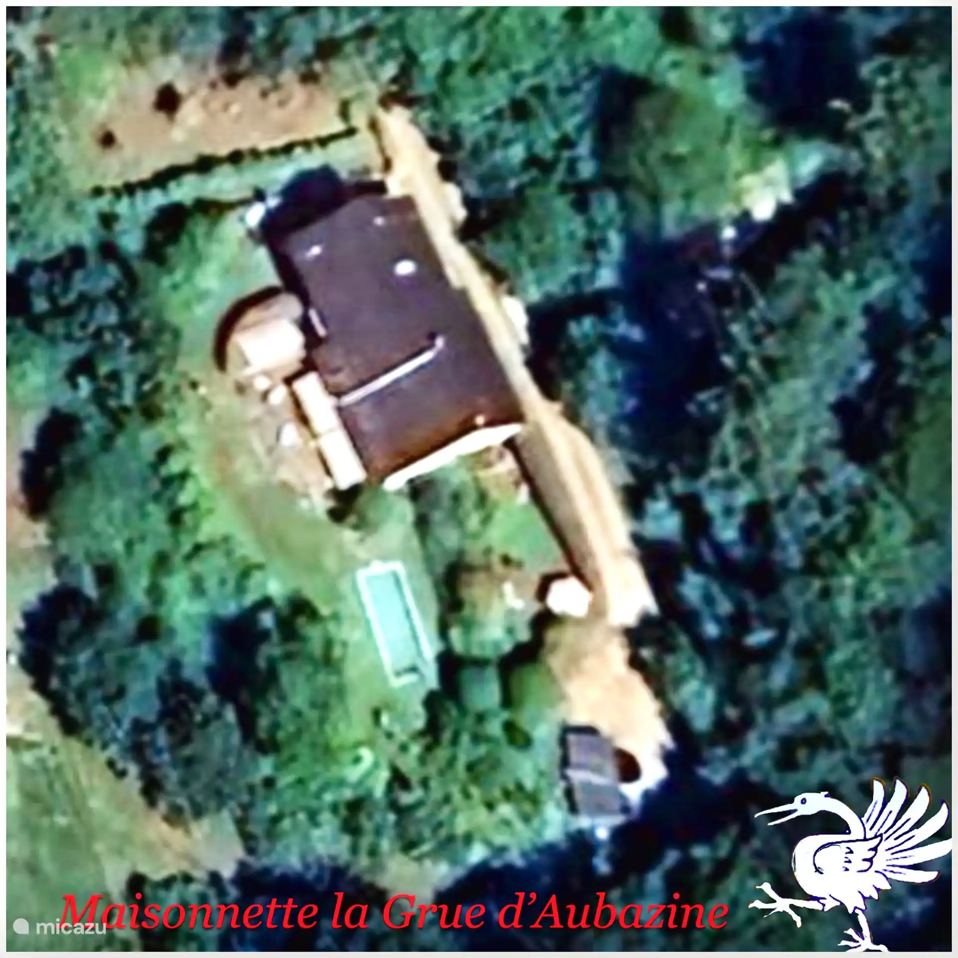 Luftaufnahme der Umgebung von Maisonnette la Grue