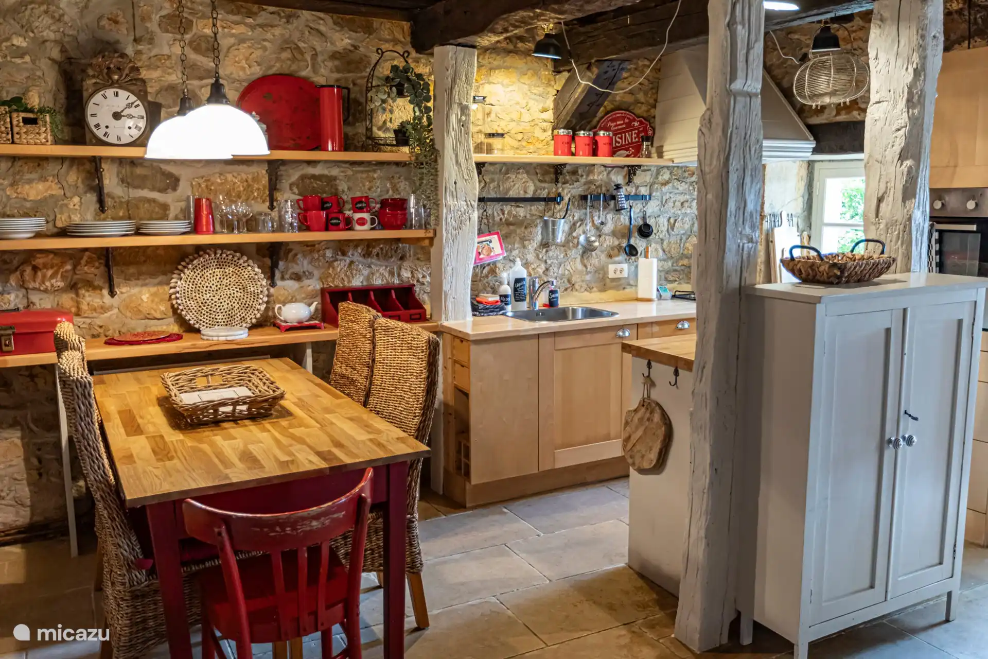 Essbereich und Küche