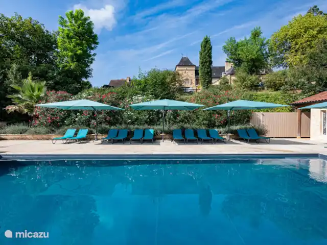 casa vacacional en Francia, Dordoña, Simeyrols – Lo Cretsou Piscina climatizada del 4 de mayo al 18 de septiembre (y más allá si el clima lo permite)
