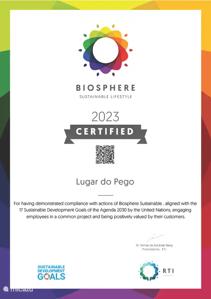 Nachhaltigkeitszertifikat