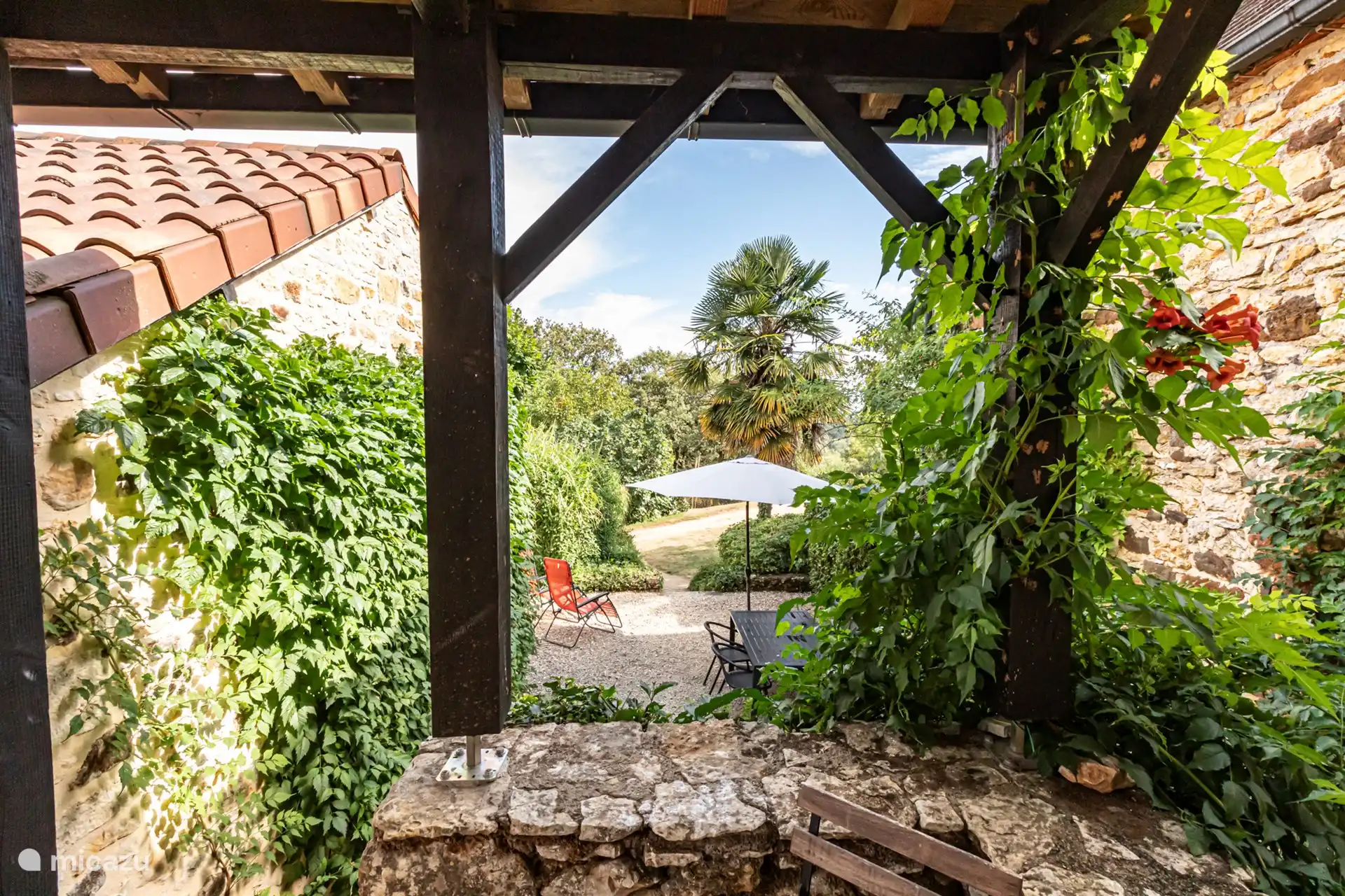 Blick von der Veranda