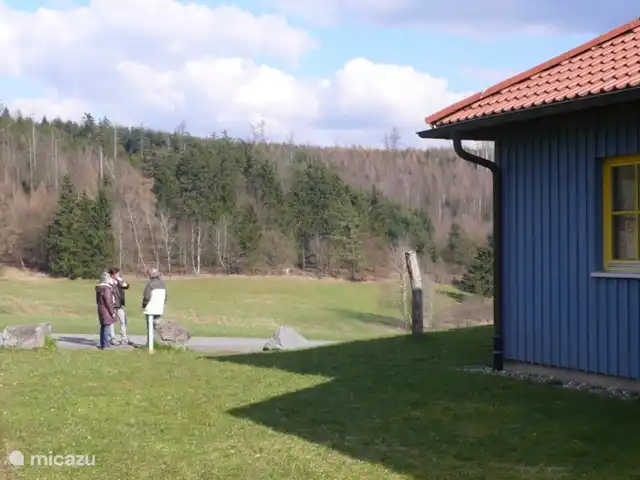 Location de Vacances Allemagne, Sauerland, Frankenau, maison de vacances - Bienvenue : maison de luxe, sauna privé Notre jardin ;)