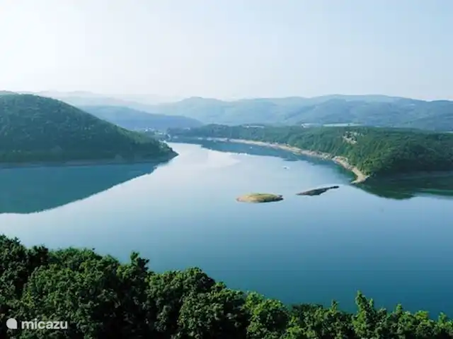 Location de Vacances Allemagne, Sauerland, Frankenau, maison de vacances - Bienvenue : maison de luxe, sauna privé L'un des plus grands réservoirs d'Europe, l'Edersee.