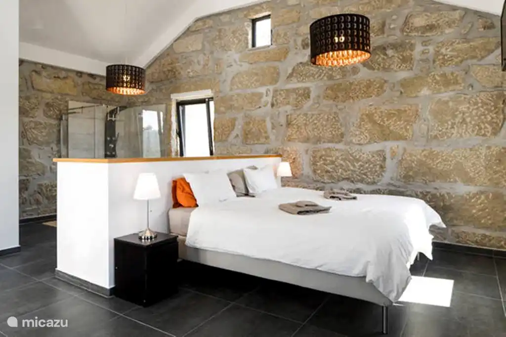 Das Schlafzimmer im 1. Stock