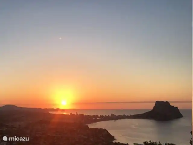 Casa Noréna | Espagne, Costa Blanca, Calpe - villa Lever du soleil visible depuis la terrasse