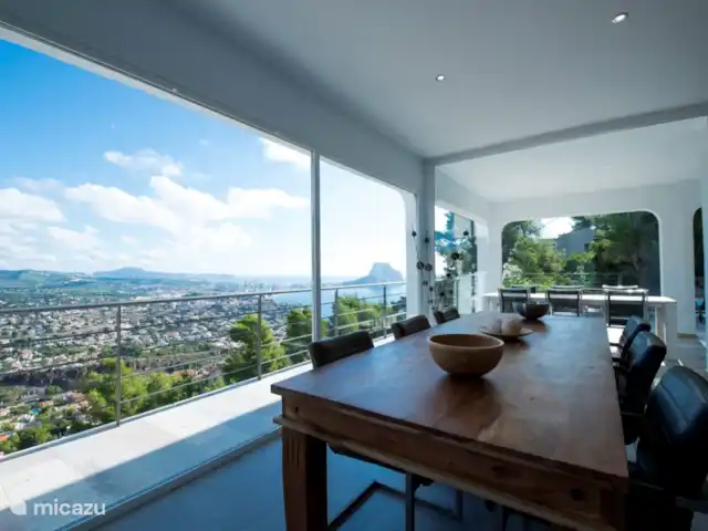Casa Noréna | Espagne, Costa Blanca, Calpe - villa Vue depuis le salon/table à manger