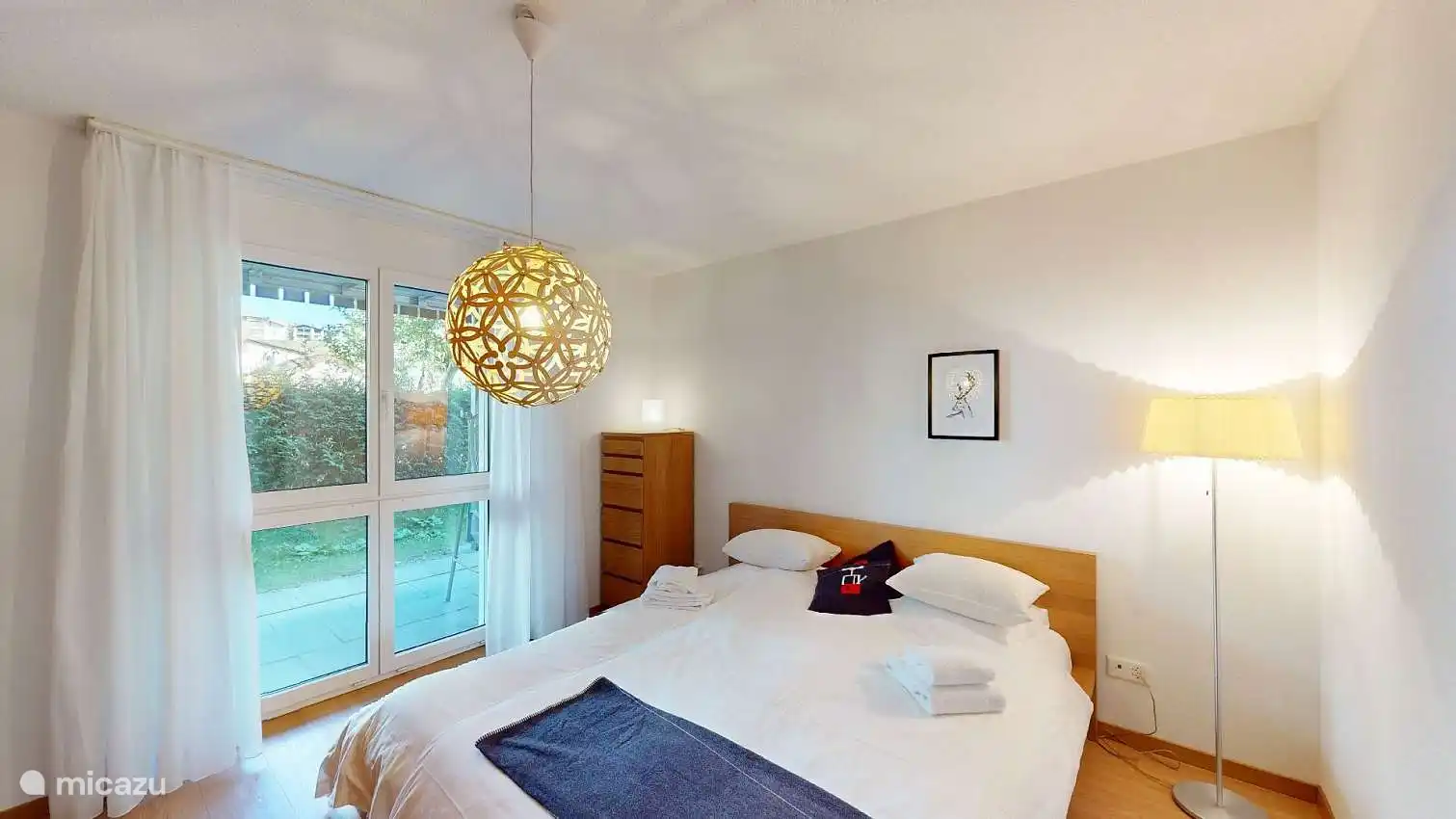 Rustige 2-persoons slaapkamer