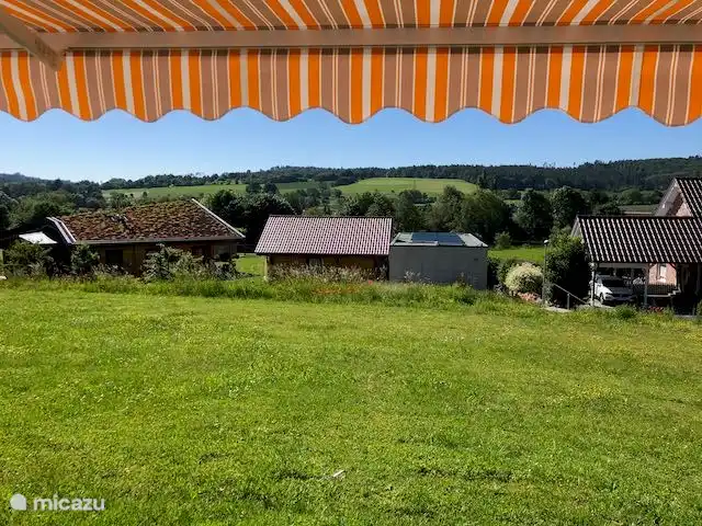 Blick über die Knull Mountains