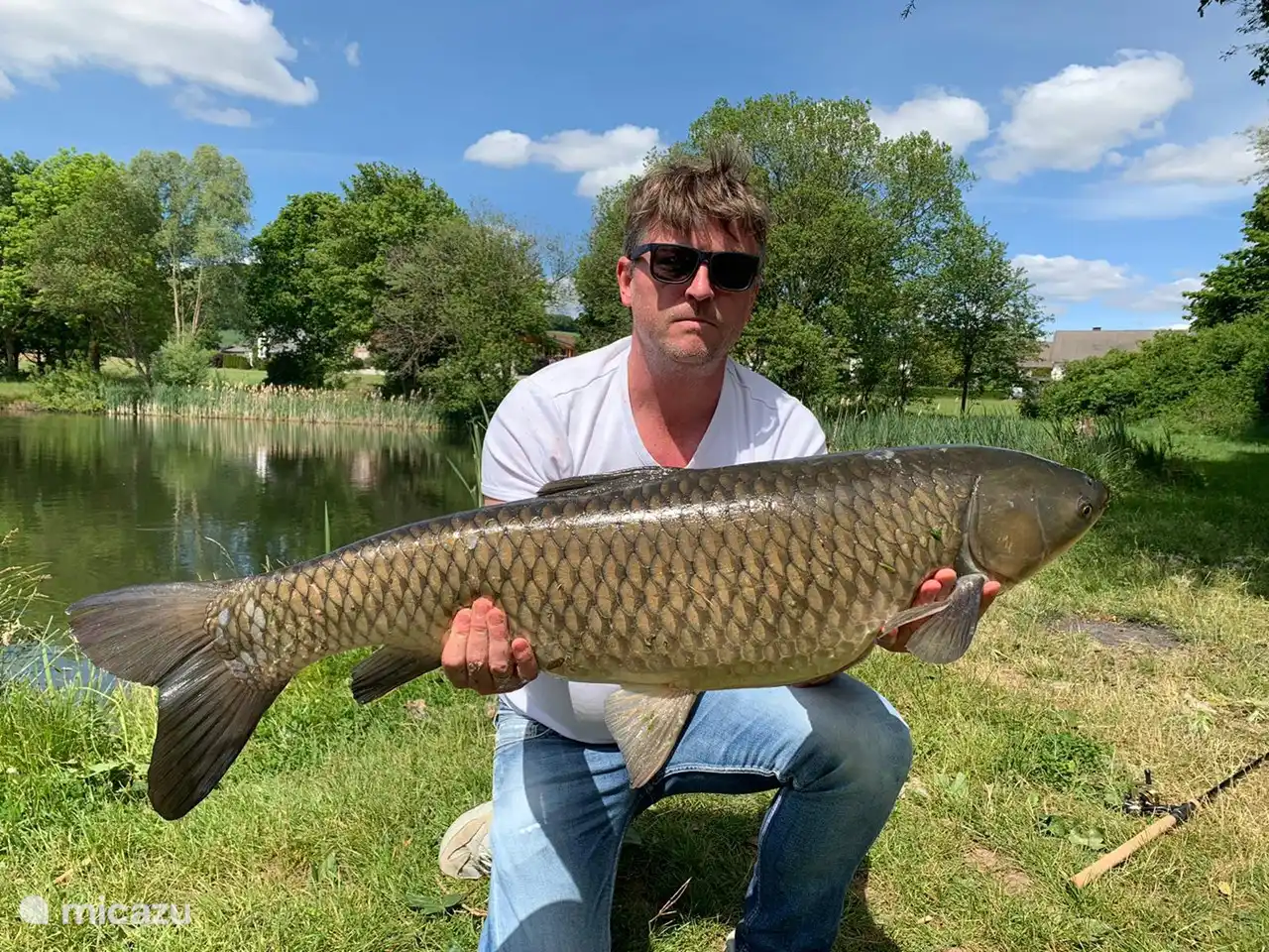 Sportfischen zu Fuß erreichbar. Holen Sie sich zuerst eine Genehmigung.