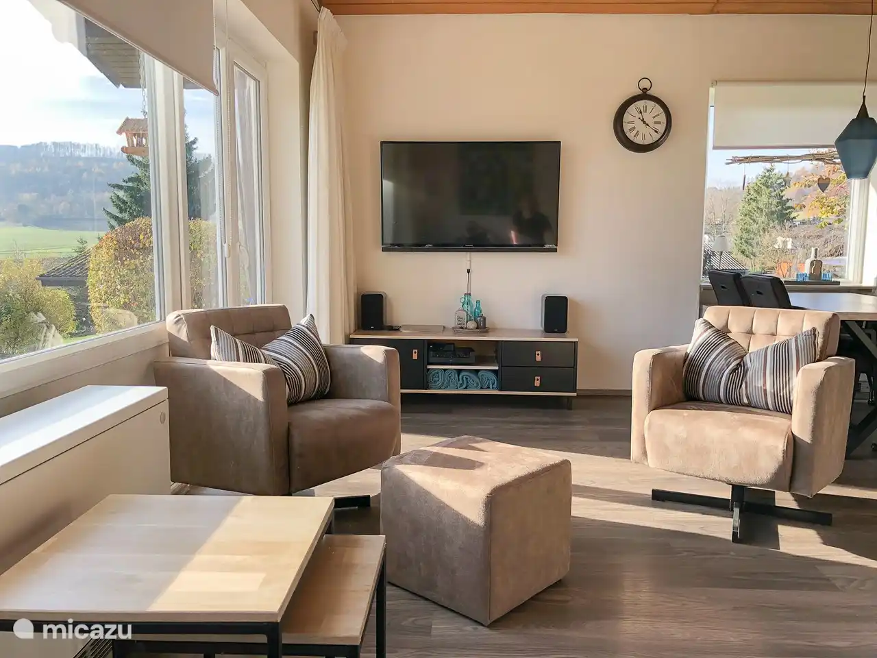 Überall Blick ins Grüne