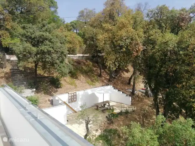 villa en España, Costa Brava, Santa Cristina d'Aro – El Carrilet, Santa Cristina d'Aro Terraza trasera, jardín